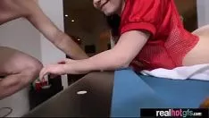Reproduzir (kiley quintupletn) gf com chifres quentes executa impressionante antes da cam vid-16