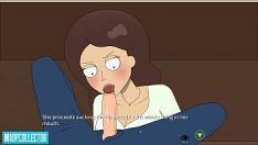 Oynat Burkulma ve morty bir geri dönüş yolu - ayrı 6 morty, tricia'dan bir squanderjob alır