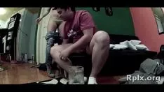 चलाएँ मोहक श्यामला एशियाई housemaid lglory spanked द्वारा pal