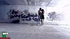 Play Are cnix having sex in an uninhibited sshoetreet adr003