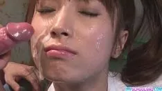 Play Hinata tachometeribana has an climax with an asian cum front
